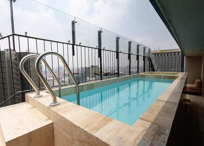 Apartamento Cozy Loft In The Center, Pool With A View To México DF